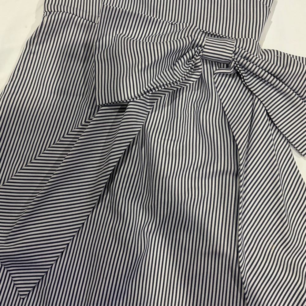 Judith March Blue and White Striped Garment